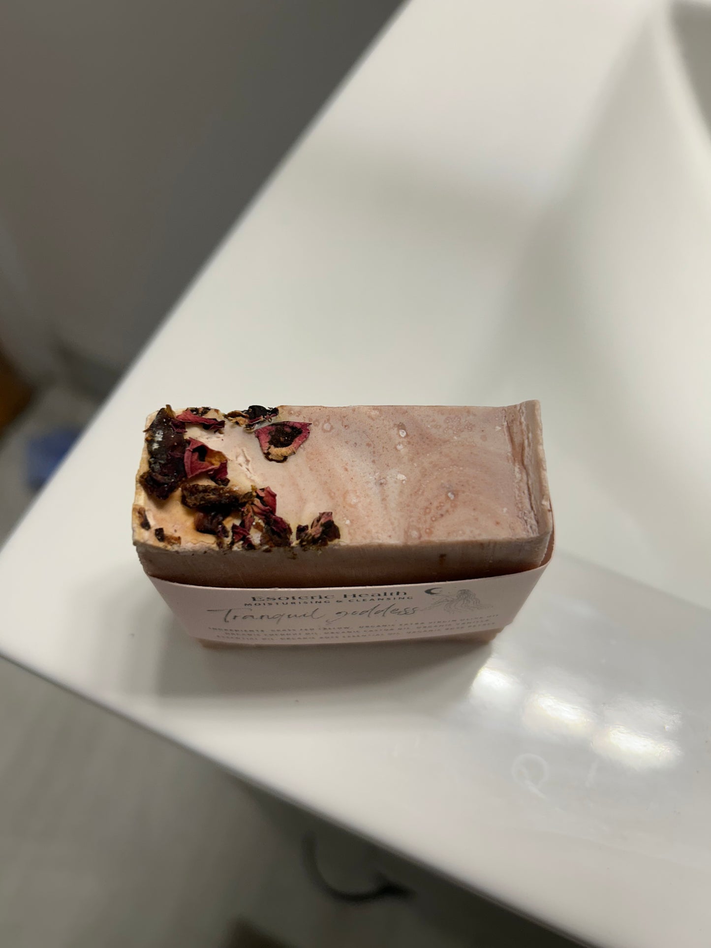 2 Organic Grass Fed Tallow Rose and Vanilla Soap Bars